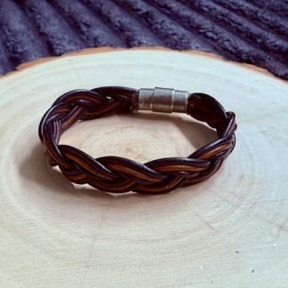 Three-strand Celtic Weave (Leather)